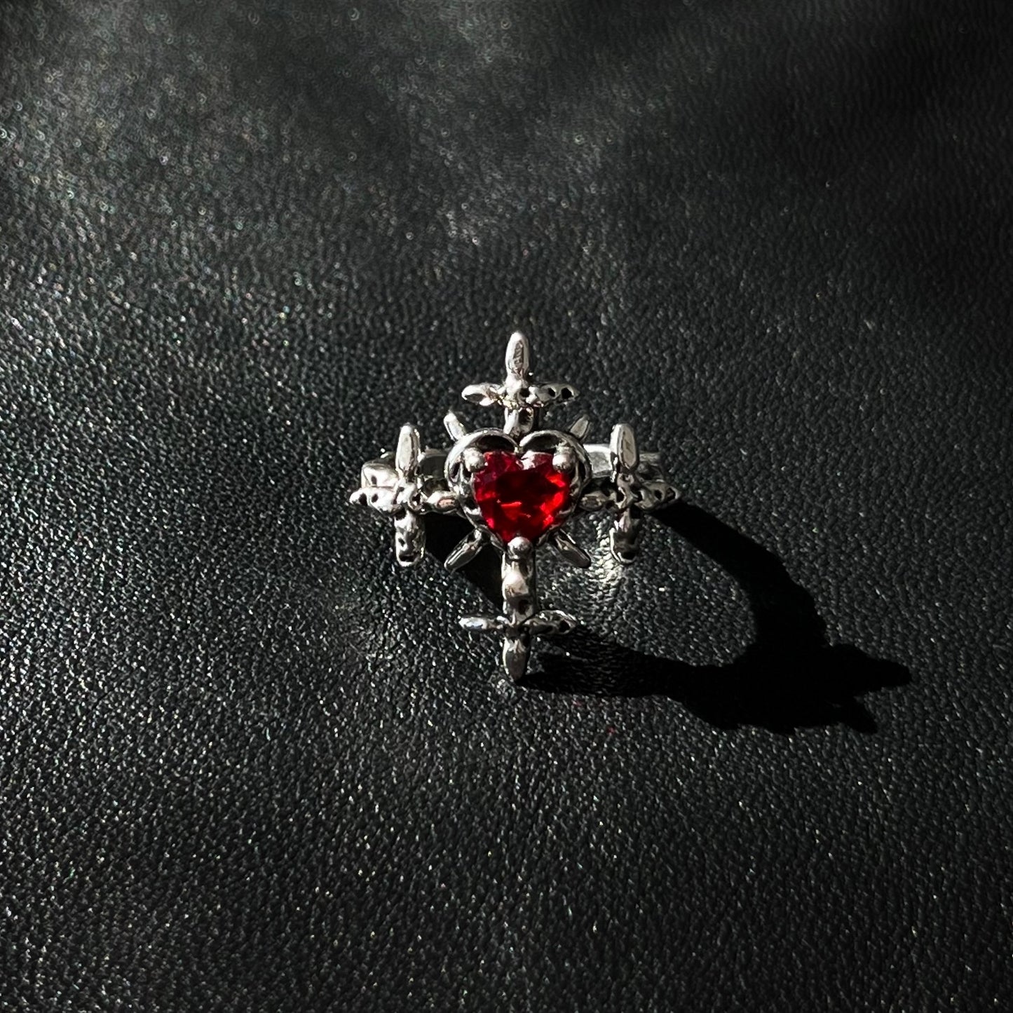 Sacred Might Unisex Silver Ring