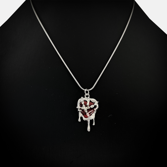 Locked Love Heart Unisex Necklace