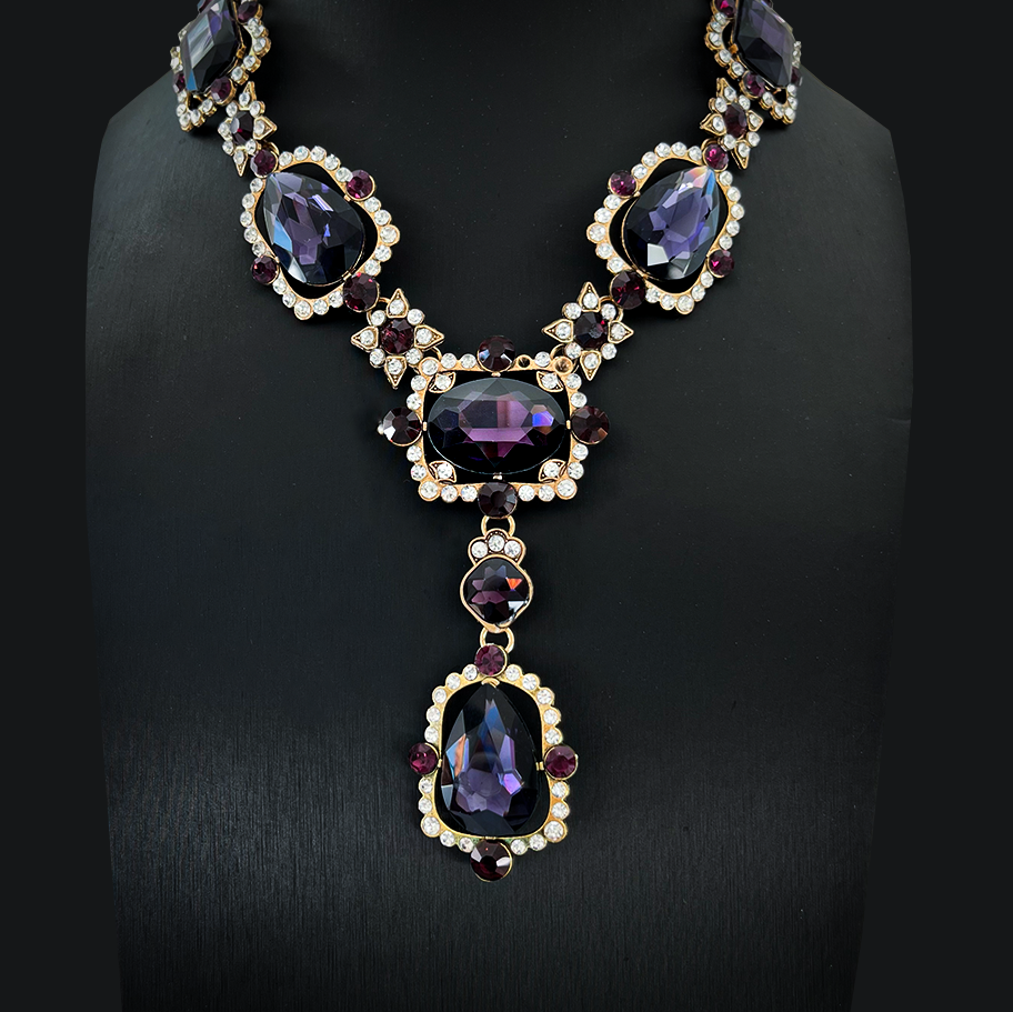 Eternal Nocturne Amethyst Necklace