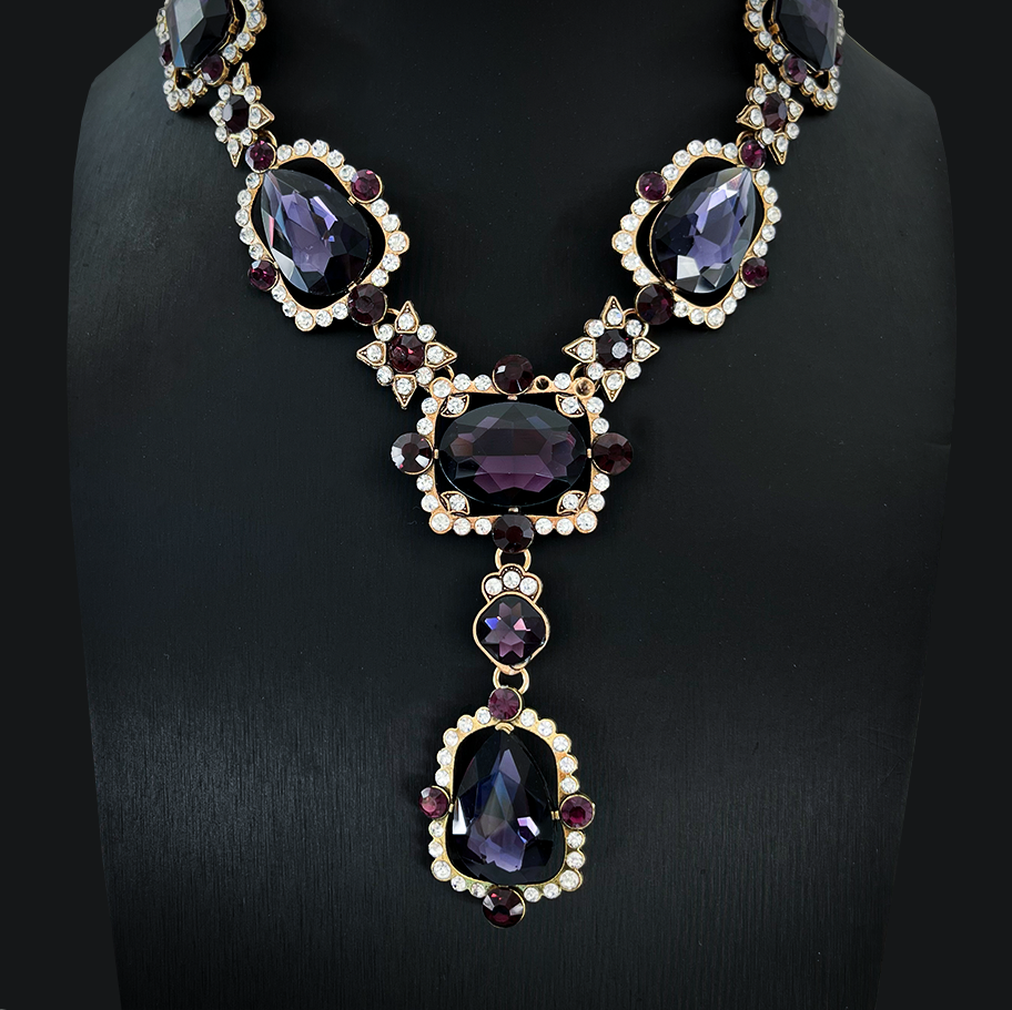Eternal Nocturne Amethyst Necklace