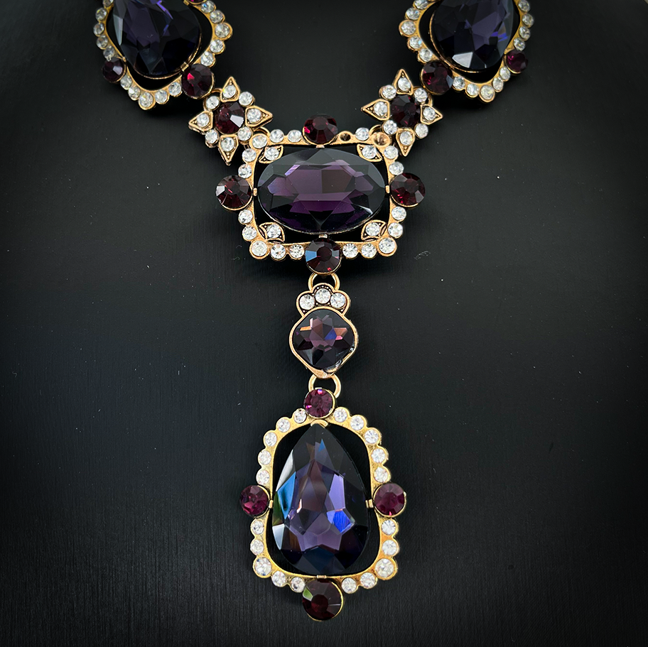 Eternal Nocturne Amethyst Necklace