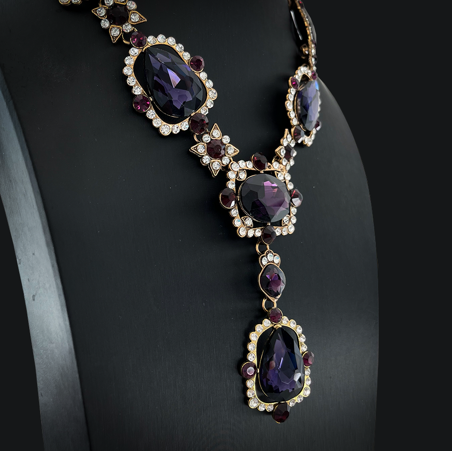 Eternal Nocturne Amethyst Necklace