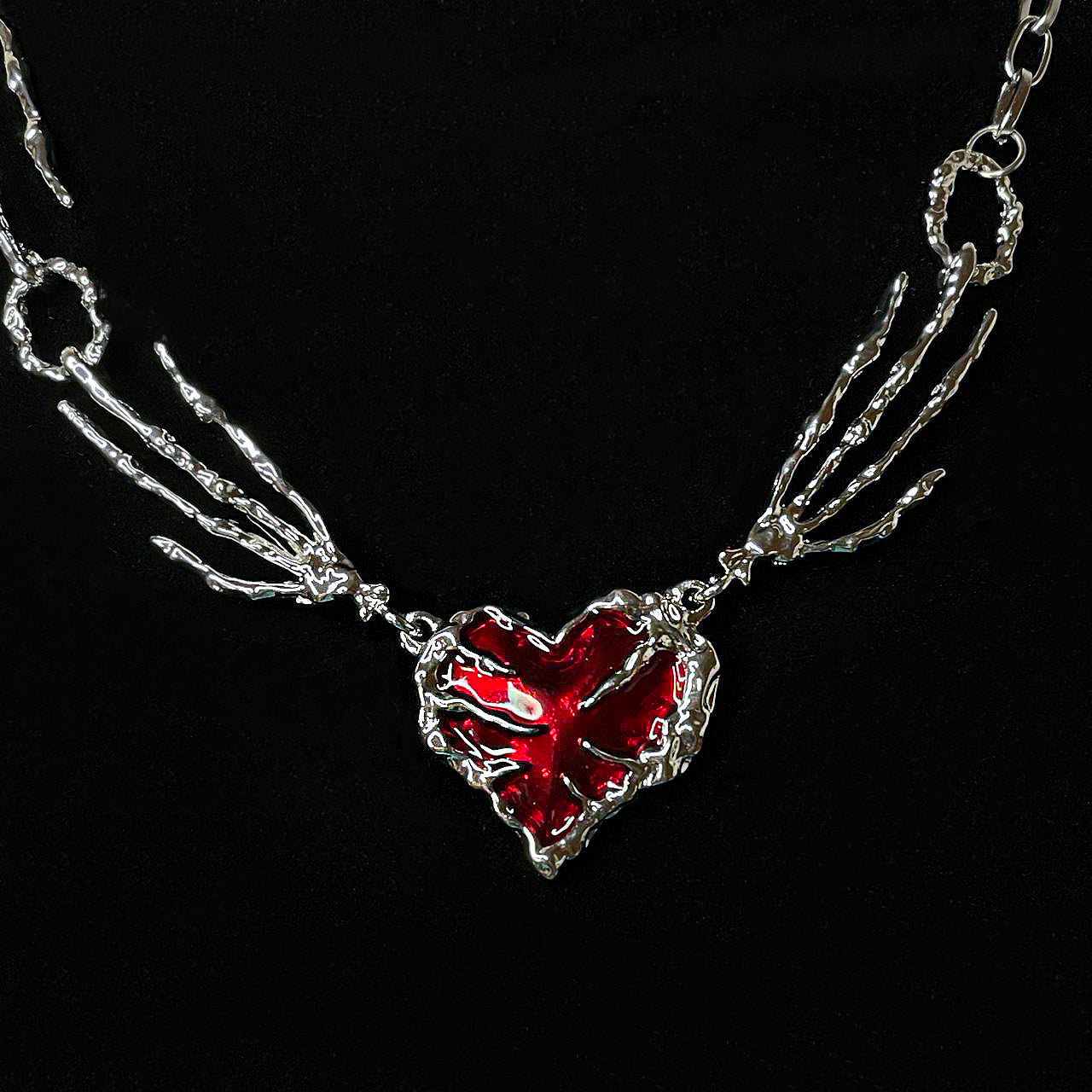 Devil's Heart Pendent Necklace