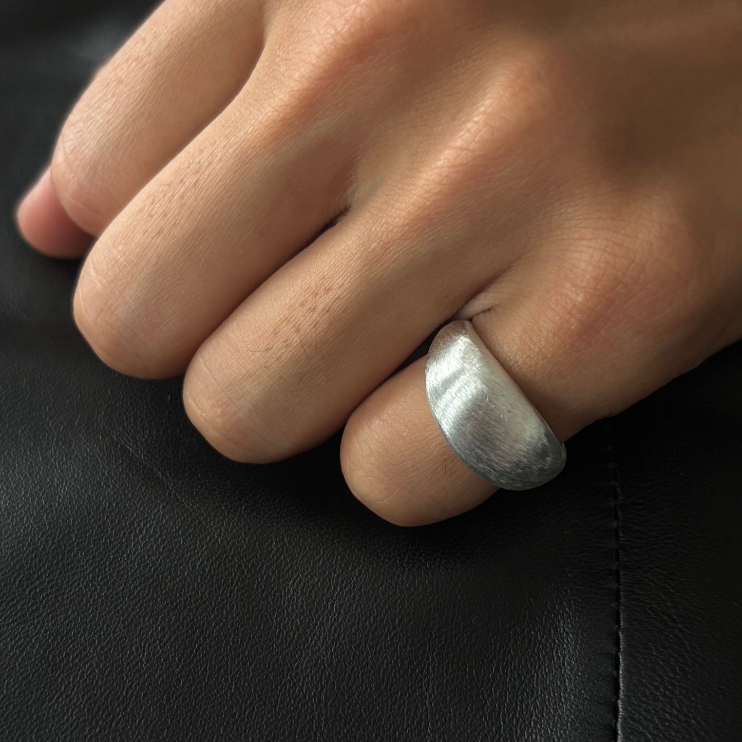 S925 Simple Silver Band Ring
