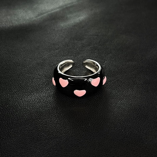 Pulse of Love Glaze Dripping Ring