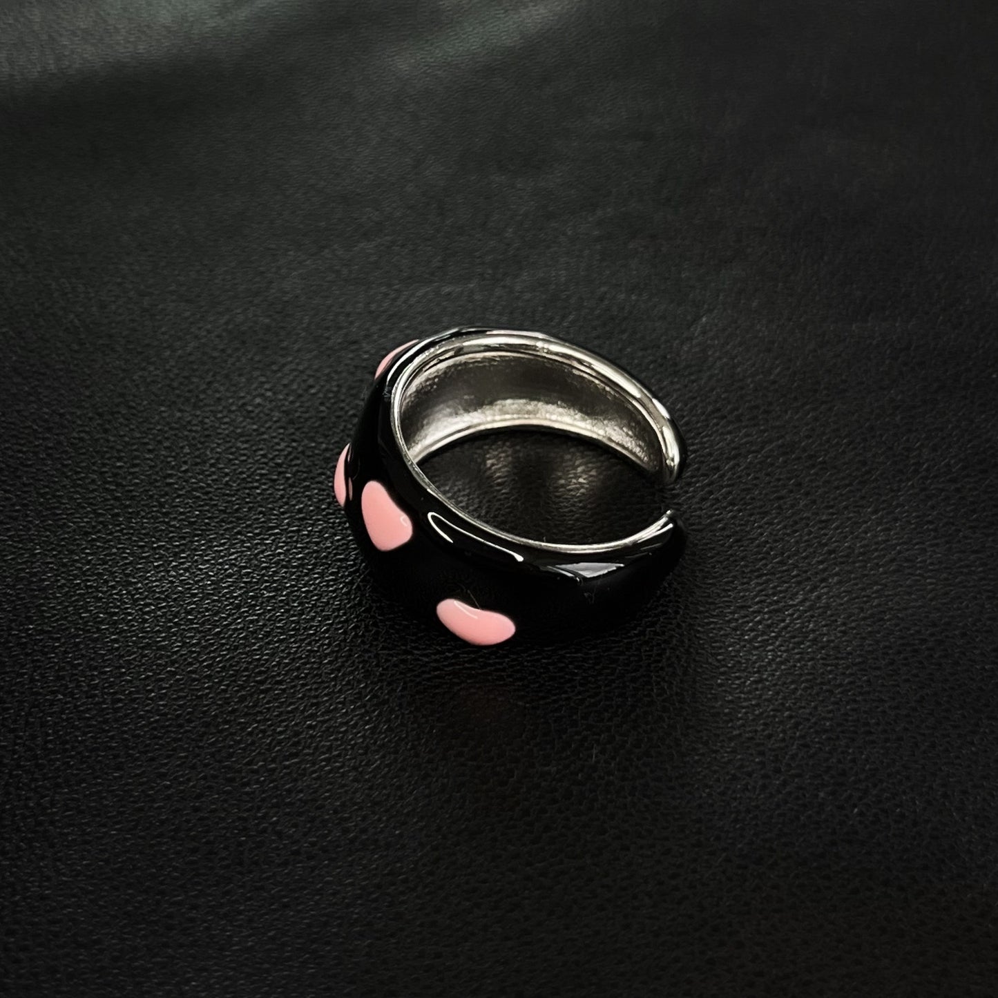 Pulse of Love Glaze Dripping Ring