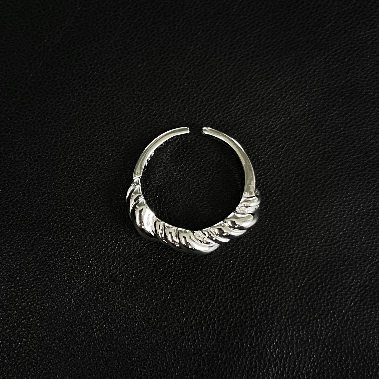 Twist of Fate Silver Ring