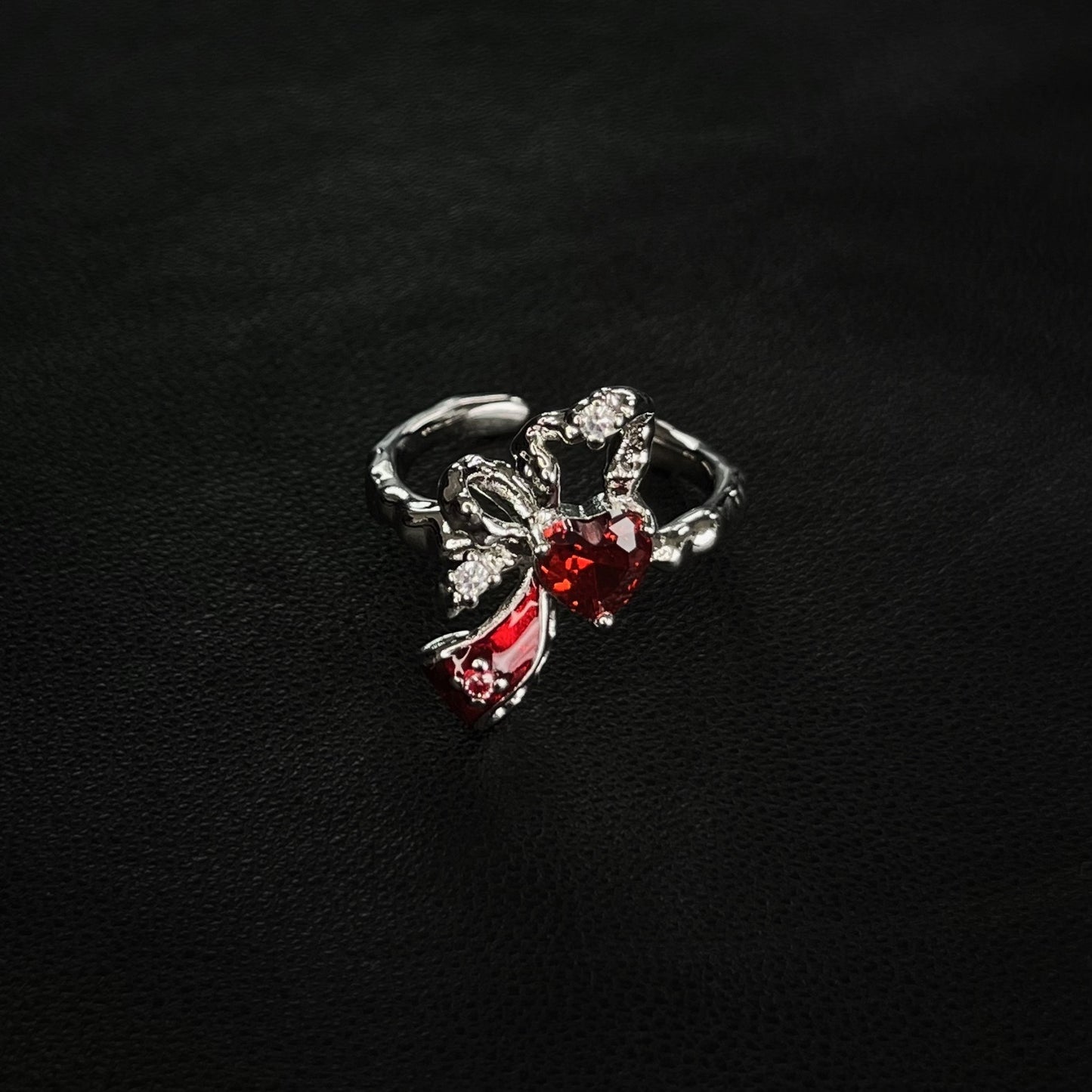 Twist of Ribbon Silver Ring
