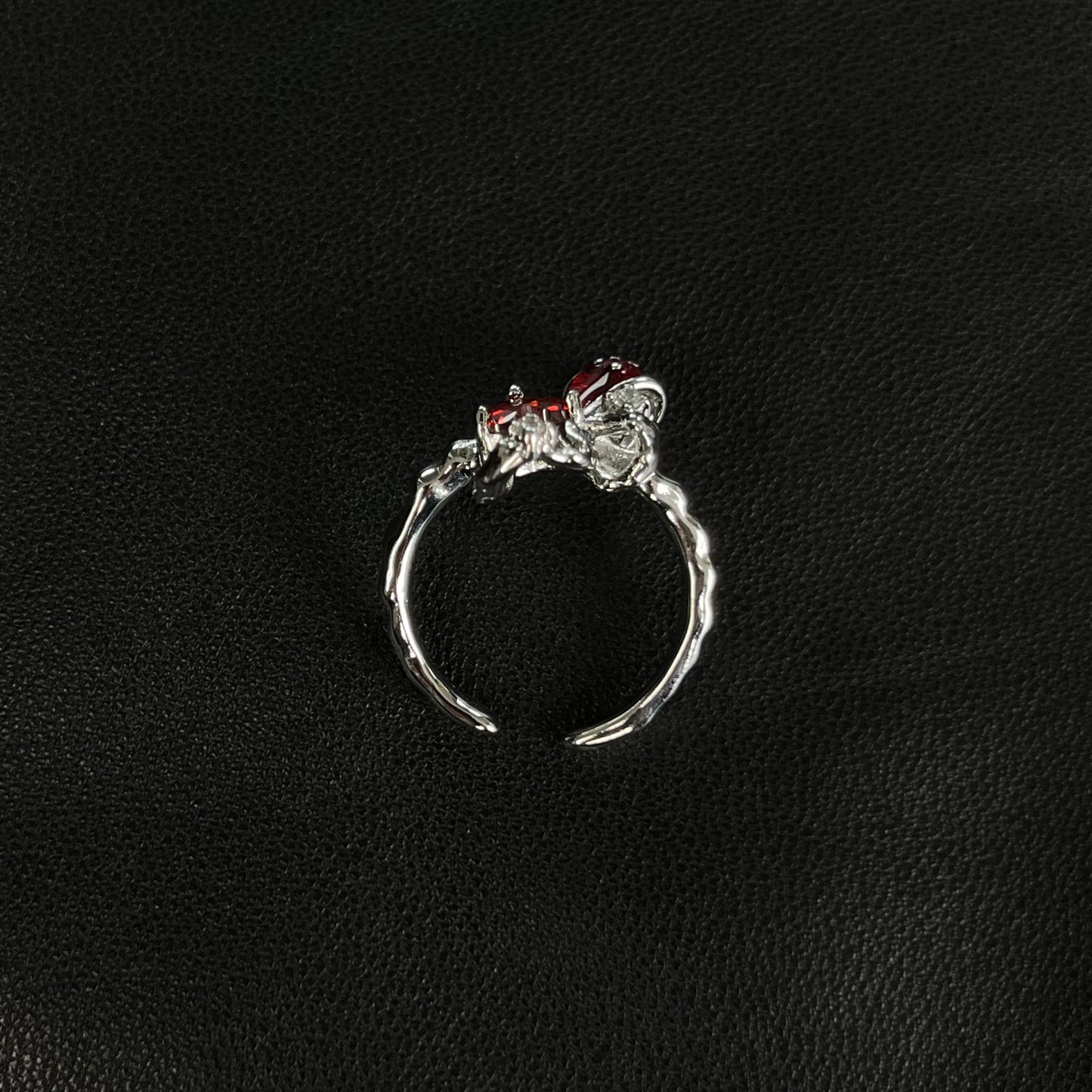 Twist of Ribbon Silver Ring