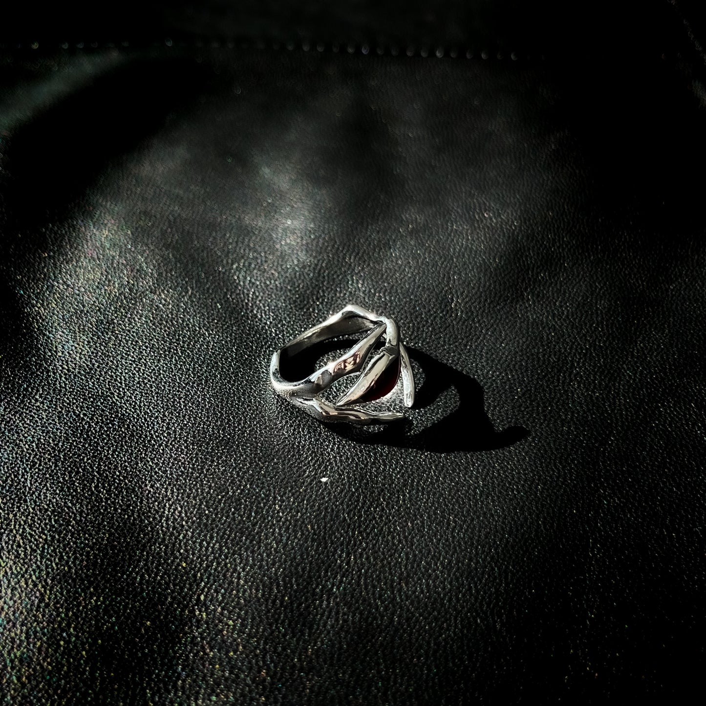 Evil Eye of Envy Unisex Silver Ring