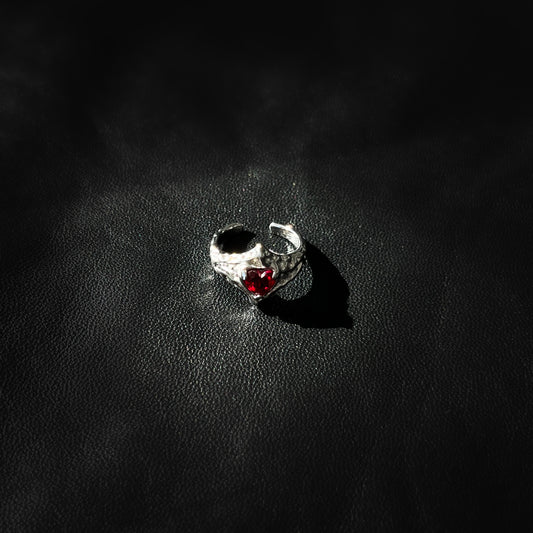 Symbol of Power Unisex Silver Ring