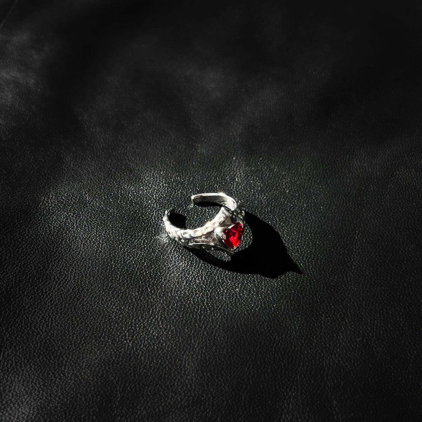 Symbol of Power Unisex Silver Ring