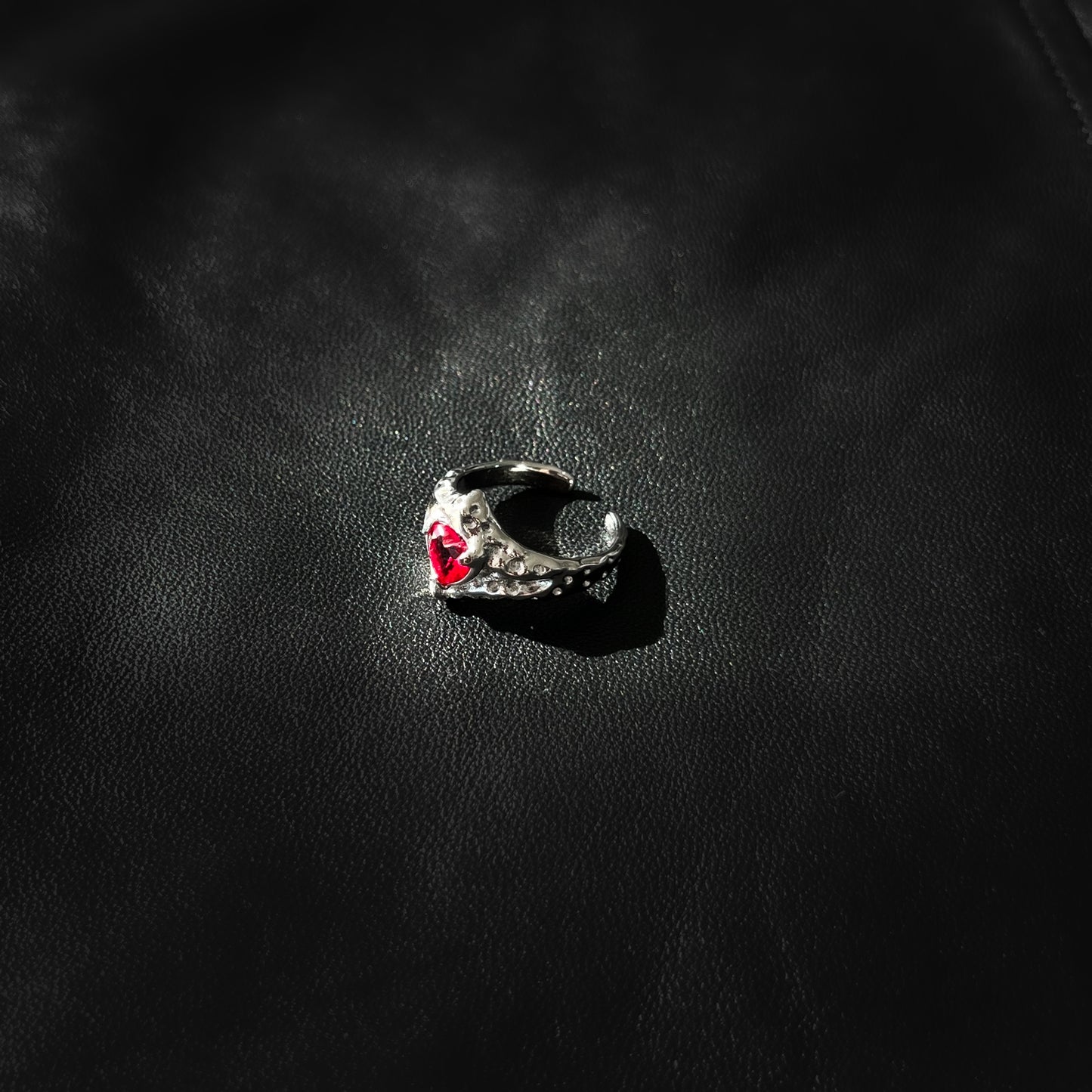 Symbol of Power Unisex Silver Ring