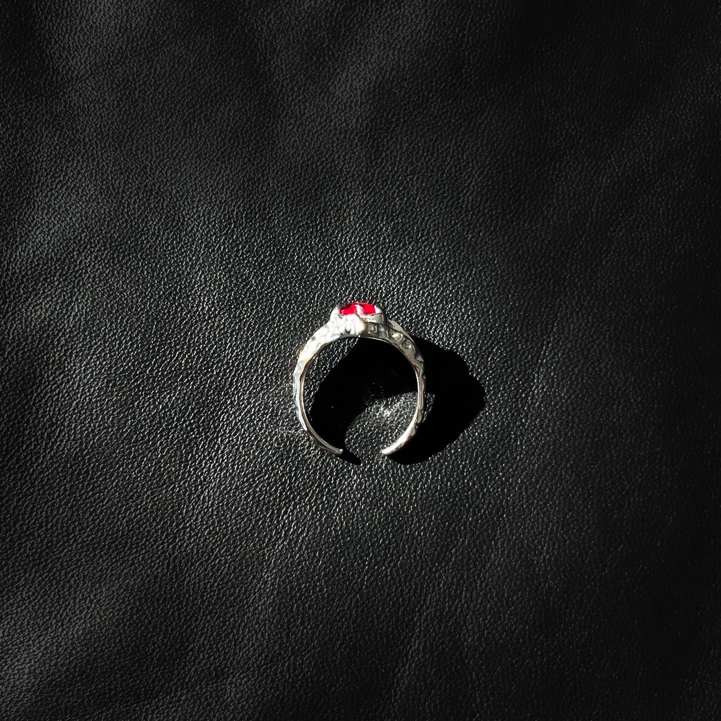Symbol of Power Unisex Silver Ring