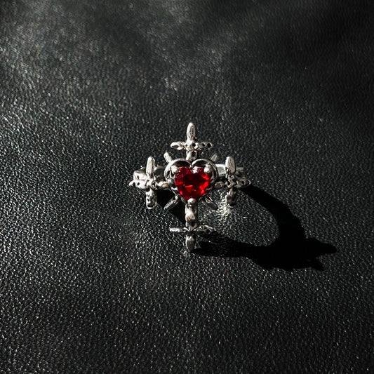 Sacred Might Unisex Silver Ring
