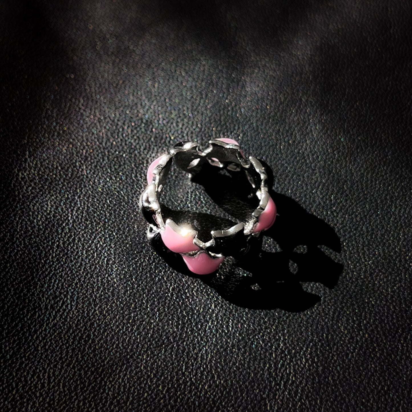 Starlit Sky Silver Ring