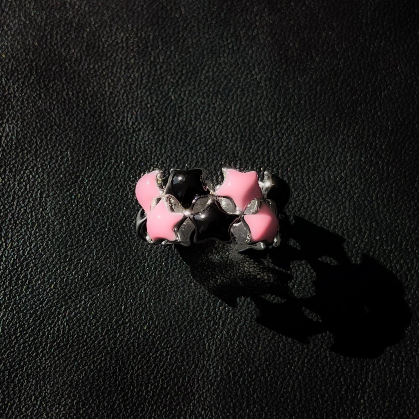 Starlit Sky Silver Ring