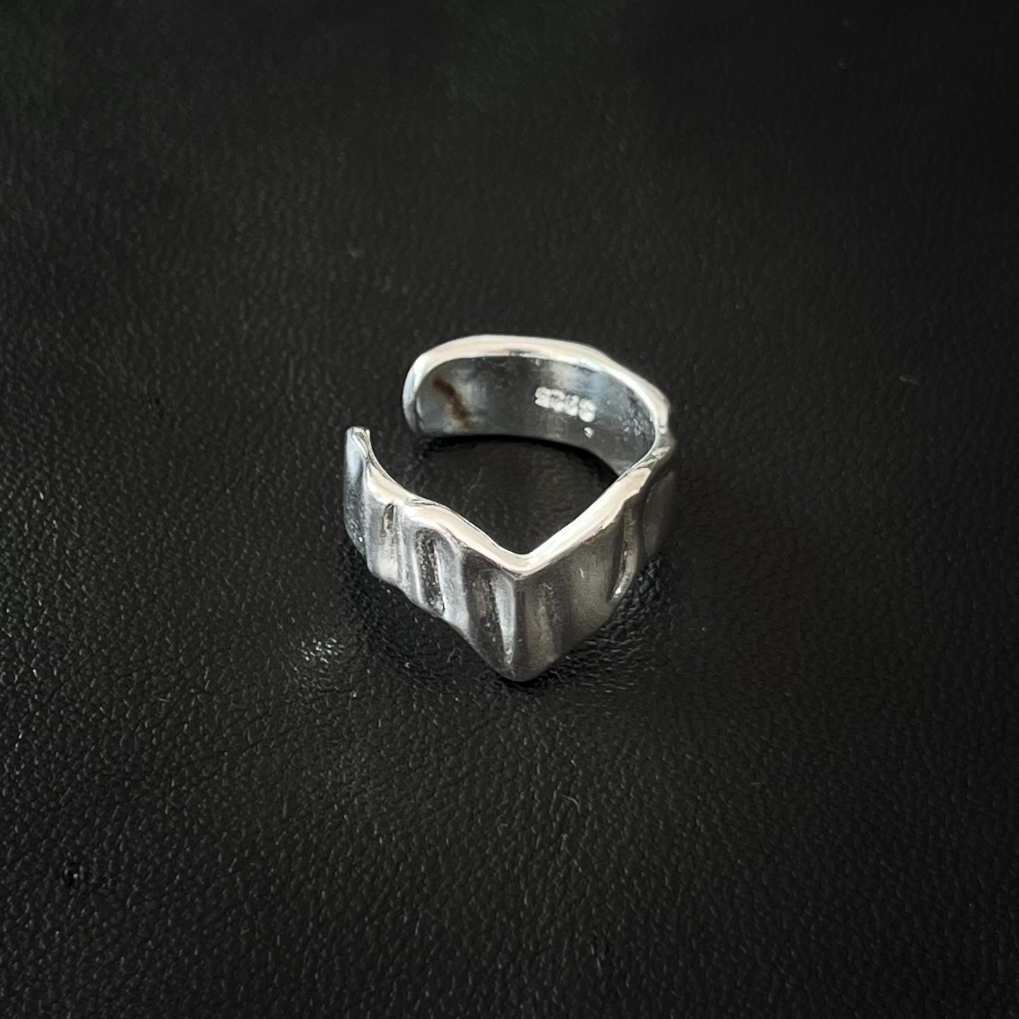 Modern Symmetry Band Ring