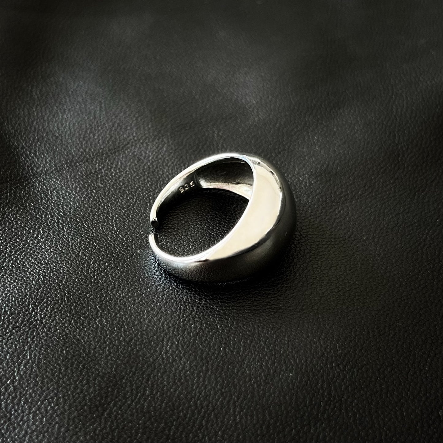 Rounded Grace Silver Ring